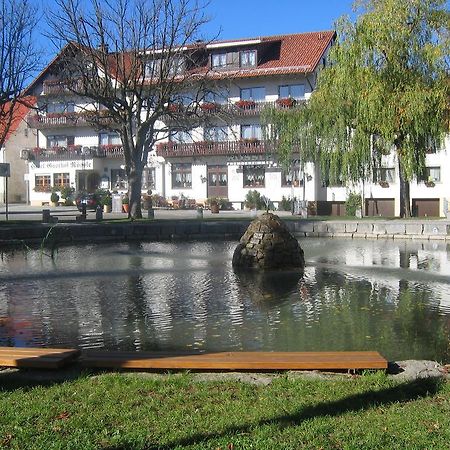 Hotel Gasthof Rossle Stetten am Kalten Markt Esterno foto